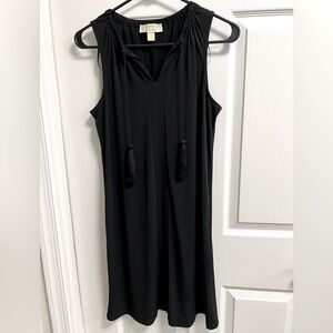 Michael by Michael Kors black shift dress